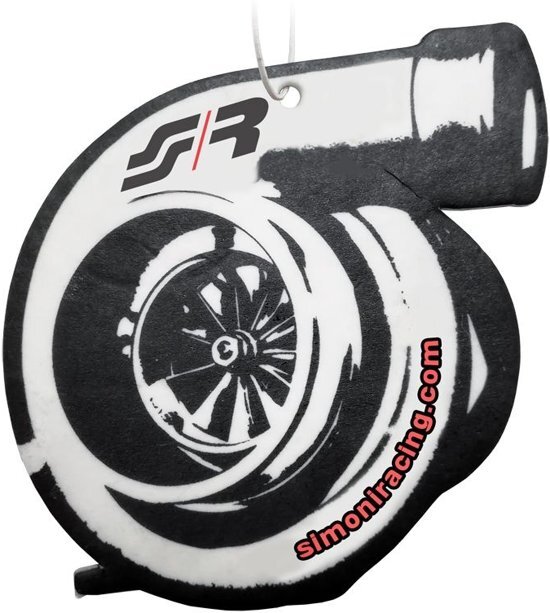Simoni Racing Luchtverfrisser Turbo 9 X 8 Cm Lavendel Zwart/wit