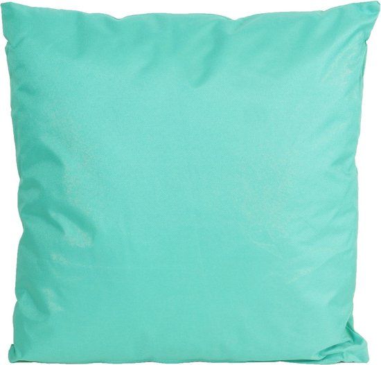 Anna's Collection Outdoor Cushion - Aqua Blue - 45x45cm - Polyester - Square