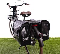 Beck Dubbele fietstas Classic Crosshatch 46L
