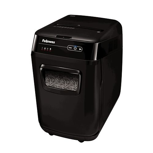 Fellowes AutoMax 200M Microsnipper Papierversnipperaar - Zwart