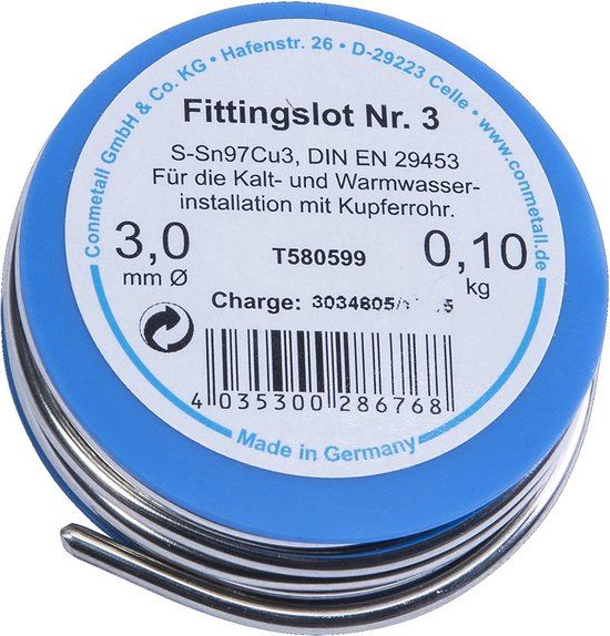 Cornat Fittingsgleuf 100 g 97%