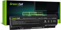 Dell Green Cell Standaard serie WU946 laptop batterij voor Dell Studio 15 1535 1536 1537 1555 1557 1558 (6 cellen 4400 mAh, 10.8-11.1 V, Kleur zwart)