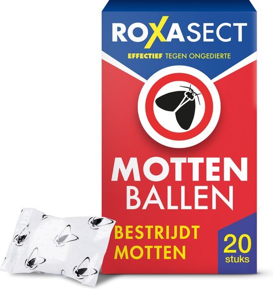 Roxasect Mottenballen 20 stuks