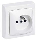Legrand - TV-stopcontact type "F" om vast te schroeven, wit