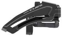 Shimano Cues U8010-l Lc Voorderailleur Zilver 2 x 10-11s
