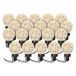 Emos DCPW07 lichtsnoer 7,6 m 20 lampen LED Warm wit Binnen/buiten Zwart