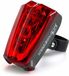 Bicycle Lifetime Fietsachterlicht - 5 LED - Laser - Rood