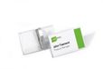 Durable Congresspeld met krokodillenklem, 75 x 40 mm, Transparant, PVC, 25 stuks