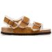 Birkenstock sandales en cuir pour femmes Milano Shearling