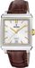Festina F20681/4 Herenhorloge - Roestvrijstaal/Leer - Zilverkleurig/Bruin - Ø 33.5 mm