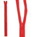 mumbi Ritssluiting deelbaar 5 mm 40 cm rood kunststof ritssluitingen met rits grove tanden