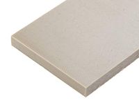 RS PRO PEEK kunststof plaat, beige, 6 mm x 50 mm x 500 mm