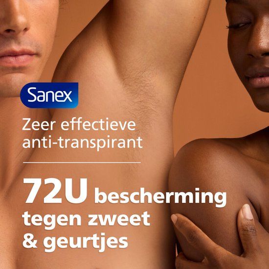 Sanex Deodorant Roller Dermo Invisible - 53 ml