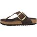 BIRKENSTOCK Sandalen met riem donkerbruin