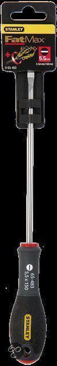 Stanley FatMax Schroevendraaier Standaard 5,5 X 150mm
