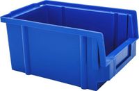 RODŁO Bac de rangement - empilable - emboîtable - conteneur de stockage - 20 x 13.3 x 10 cm - Bleu