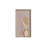 DECORACION PARED MADERA 22,5X3X40,5 NATURAL