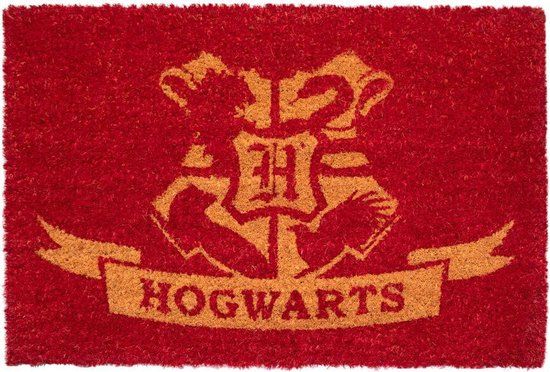 Grupo Erik Harry Potter Doormat - 60 x 40 cm - Red/Gold