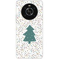 1001 coques Huawei Honor X9 4G kerstboom bedrukt siliconen hoesje