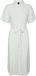 VERO MODA VMBUMPY SS CALF SHIRT DRESS WVN GA NOOS Dames Maxi jurken S Silt Green Viscose