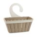 Ecoplast Hangmand met haken, opbergmand van gerecycled kunststof, blauw, 20 l