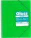 Grafoplás 39832520 - 20 stuks, PP-hoesjes, A4, spiraal, PVC, met envelop en elastieksluiting, groen