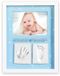 Interbaby Fotolijst Met Afdruk 32 X 21 Cm Klei/hout Roze/blauw
