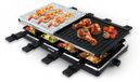 Appareil à raclette pour 8 personnes - Plaque en pierre et poêlons inclus