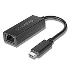 Lenovo GX90M41965 USB-C naar RJ45 Adapter Zwart
