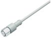 Binder 77 3730 0000 40908-0500 Sensor/actuator connector, geassembleerd M12 Koppeling, recht 1 stuk(s)