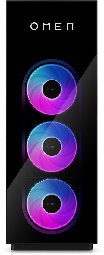 HP OMEN MAX 45L Gaming DT GT23-0691nd PC AMD Ryzen™ 9 9950X3D 64 GB DDR5-SDRAM 2 TB SSD NVIDIA GeForce RTX 5090 Windows 11 Home Tower Zwart