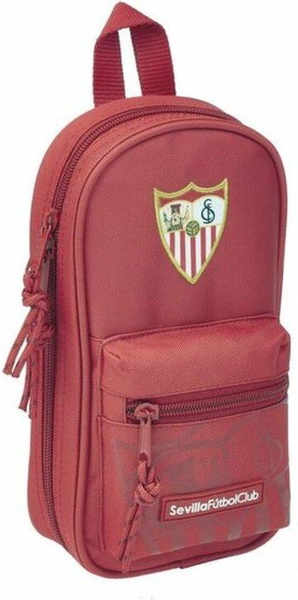 Sevilla Fútbol Club Etui - Rood - 12 x 23 x 5 cm (33 Onderdelen)