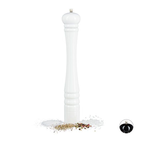 Relaxdays pepermolen - 40 cm - keramiek - kruidenmolen