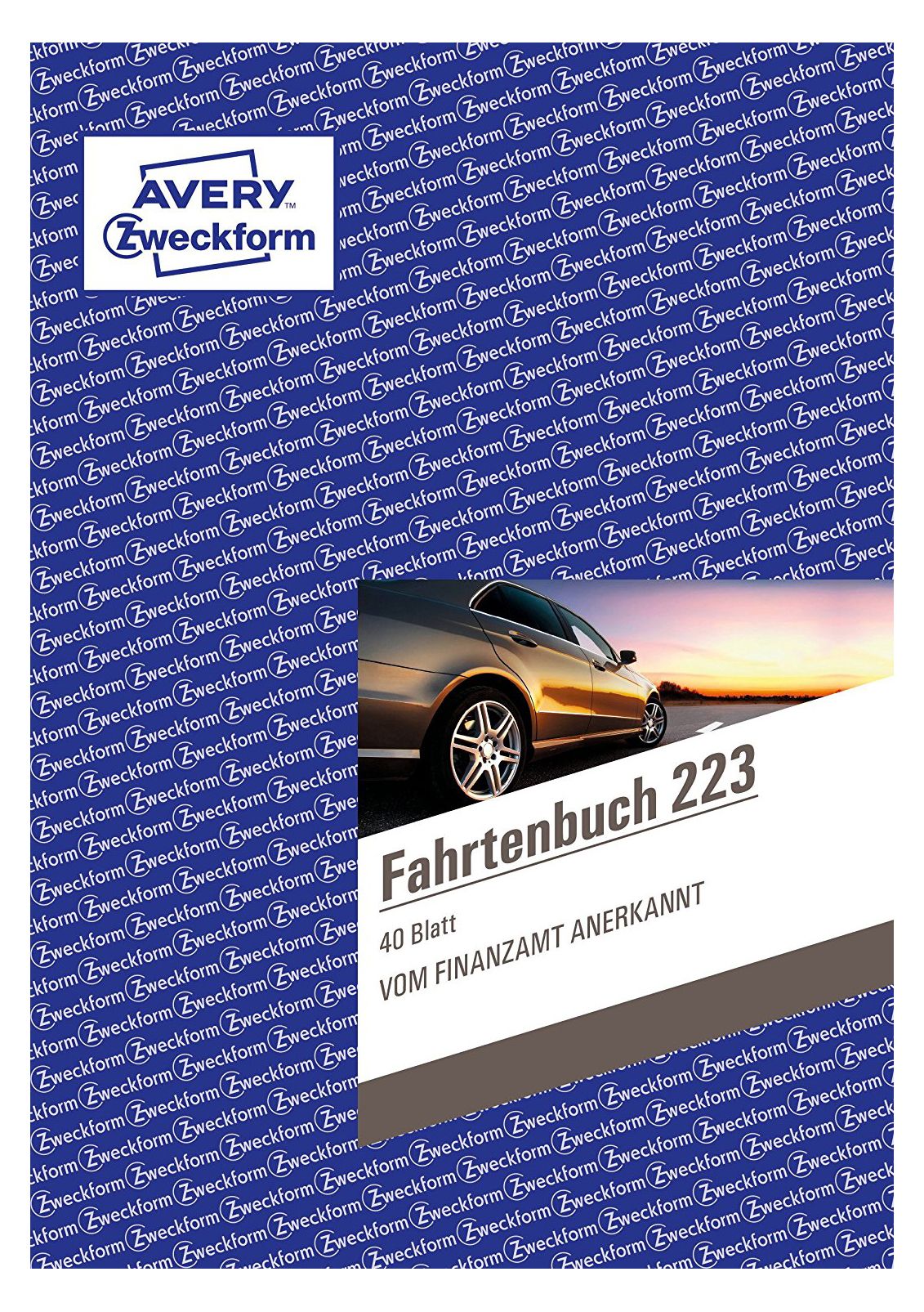 Avery 223 - Zakelijke registers - wit, blauw - 21,00 cm x 14,80 cm
