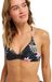 Roxy Paradise Fleur Athletic Triangle Bikinitop Noir XS Femme