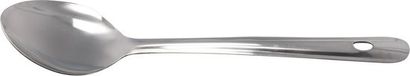 Merkloos Opscheplepel - RVS - voor groente - 31 cm - groentespaan - lepel