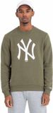 New Era Mlb Team Logo Crew Neck New York Yankees Sweatshirt Groen XS Man