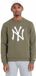 New Era Mlb Team Logo Crew Neck New York Yankees Sweatshirt Groen XS Man
