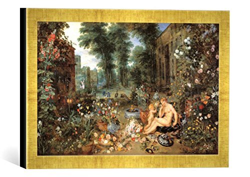 kunst für alle Ingelijste afbeelding van Peter Paul Rubens De geur, kunstdruk in hoogwaardige handgemaakte fotolijsten, 40x30 cm, Gold Raya