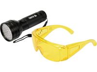 Yato YT-08581 zaklantaarn Zwart Lantaarn aan hoofdband UV LED