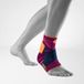 Bauerfeind Sports Ankle Support Enkelbrace - XS - Links - Roze