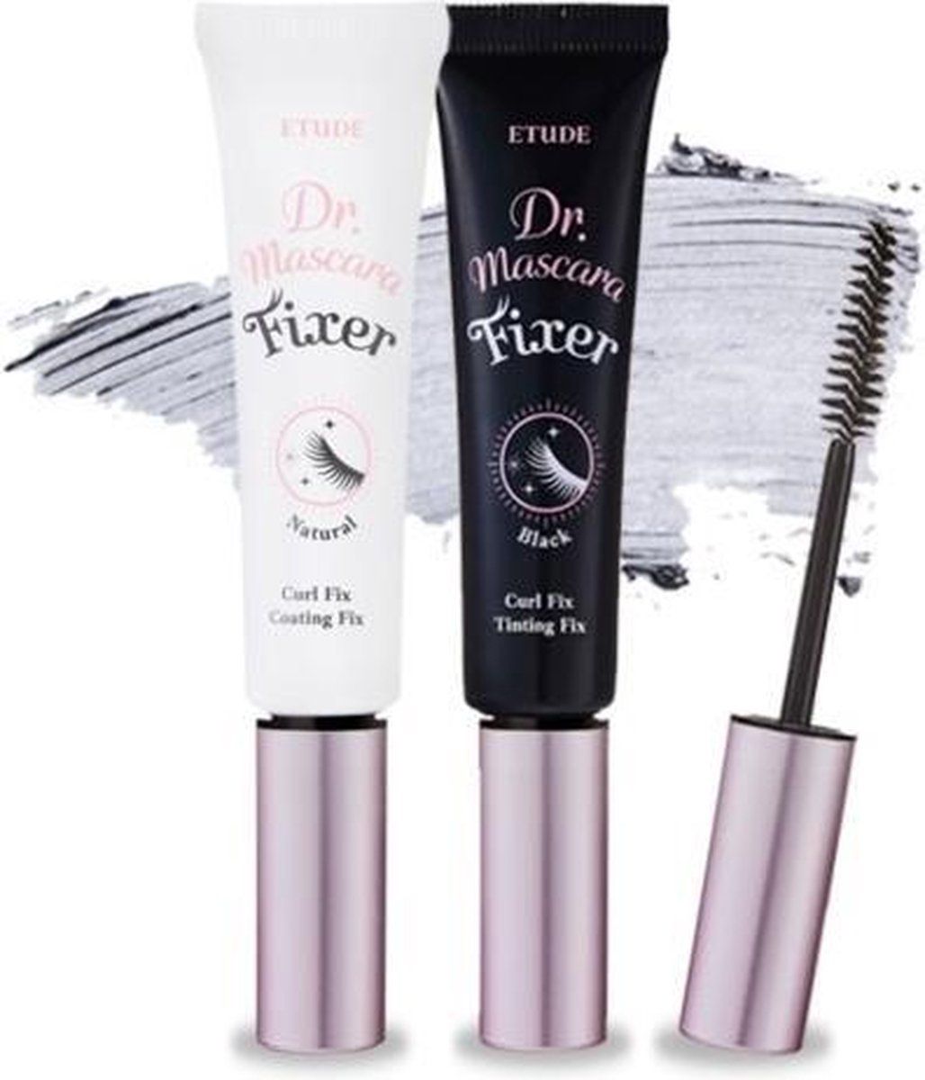 ETUDE Dr.Mascara Fixer - Longlash Up Curl Fix - #01 Natural Coating Fix - Super Longlash - Wimperverlenging - Wimper Mascara Primer - Korean Cosmetics