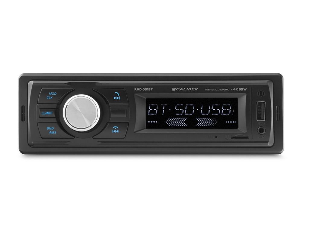 Caliber RMD031BT Autoradio - Bluetooth - FM - USB - SD - AUX - Zwart