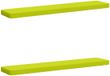 vidaXL - 2-delige Bankkussens VUGHT - 100% Polyester - Vert vif