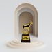 Mad Monkey 2000017 decoratief beeld & figuur Goud