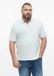 s.Oliver - Heren - Poloshirt met gestructureerde strepen - Lichtblauw - 4XL