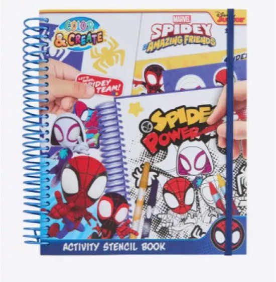 Top1Toys Disney Spidey activiteiten kleurboek SP24356
