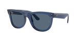 Ray-Ban Wayfarer Reverse R0502s Sonnenbrille Unisex Blau Quadratisch Blau 50mm