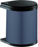 Hailo Mono Afvalemmer - 15 Liter - Donkergrijs/Zwart