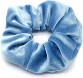 New Age Devi - Velvet scrunchie/haarwokkel - Pastel blauw